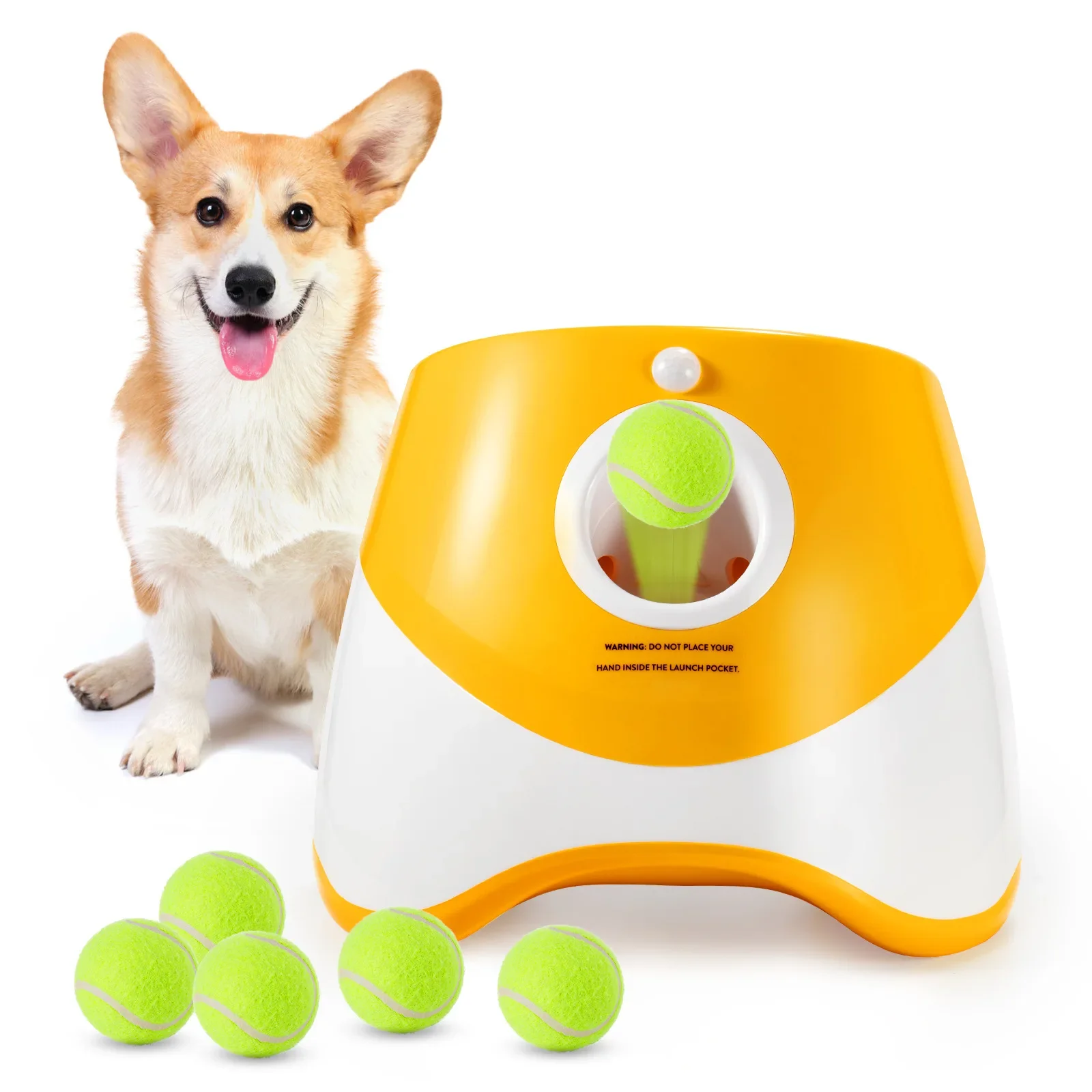 Catapult Launcher Toy - Lanceur de balles de tennis pour