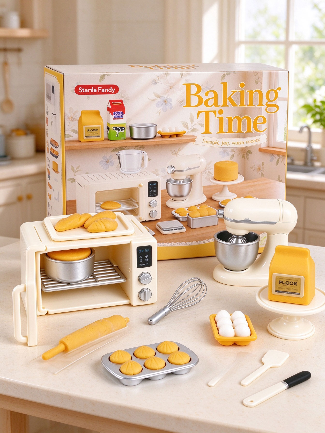 Kids Toys Kitchen Set - Ensemble de jouets de cuisine miniature