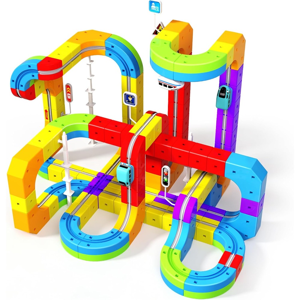 Kids Toys 3 Year Old - Ensemble de train électrique Fusion Toys