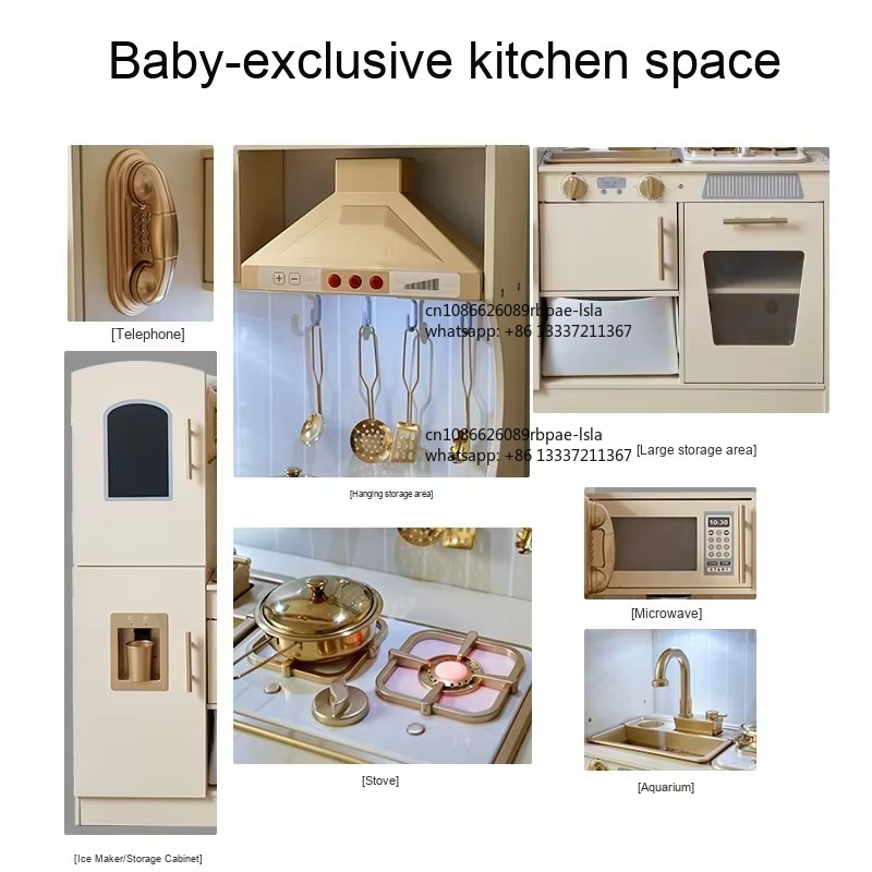 Ensemble de cuisine en bois éd - Kids Toys Kitchen Set avis et prix